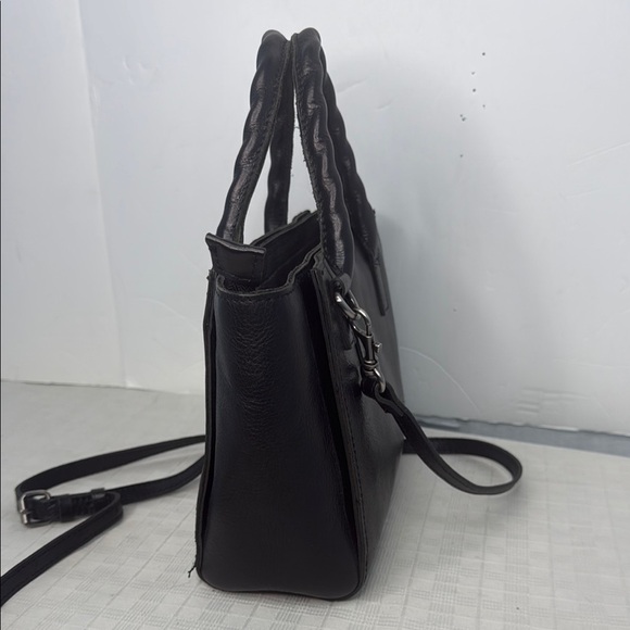 Patricia Nash Heritage Mozia Leather Tote (Black) - Picture 2 of 12
